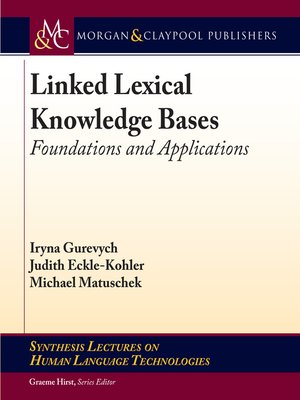 cover image of Linked Lexical Knowledge Bases